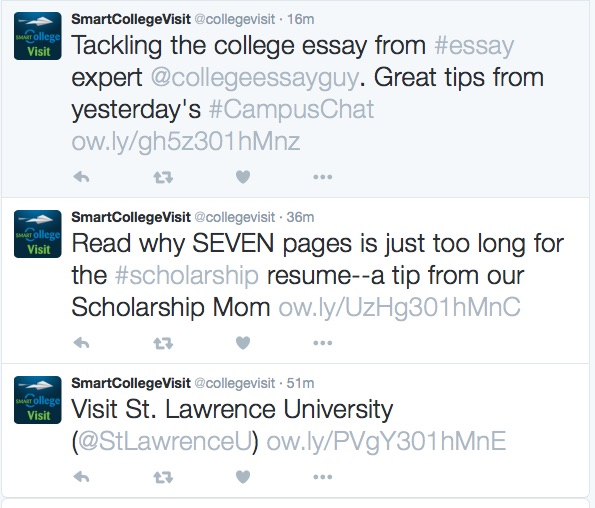 4 Twitter Accounts College-Bound Students Should Follow TODAY – Go From ...