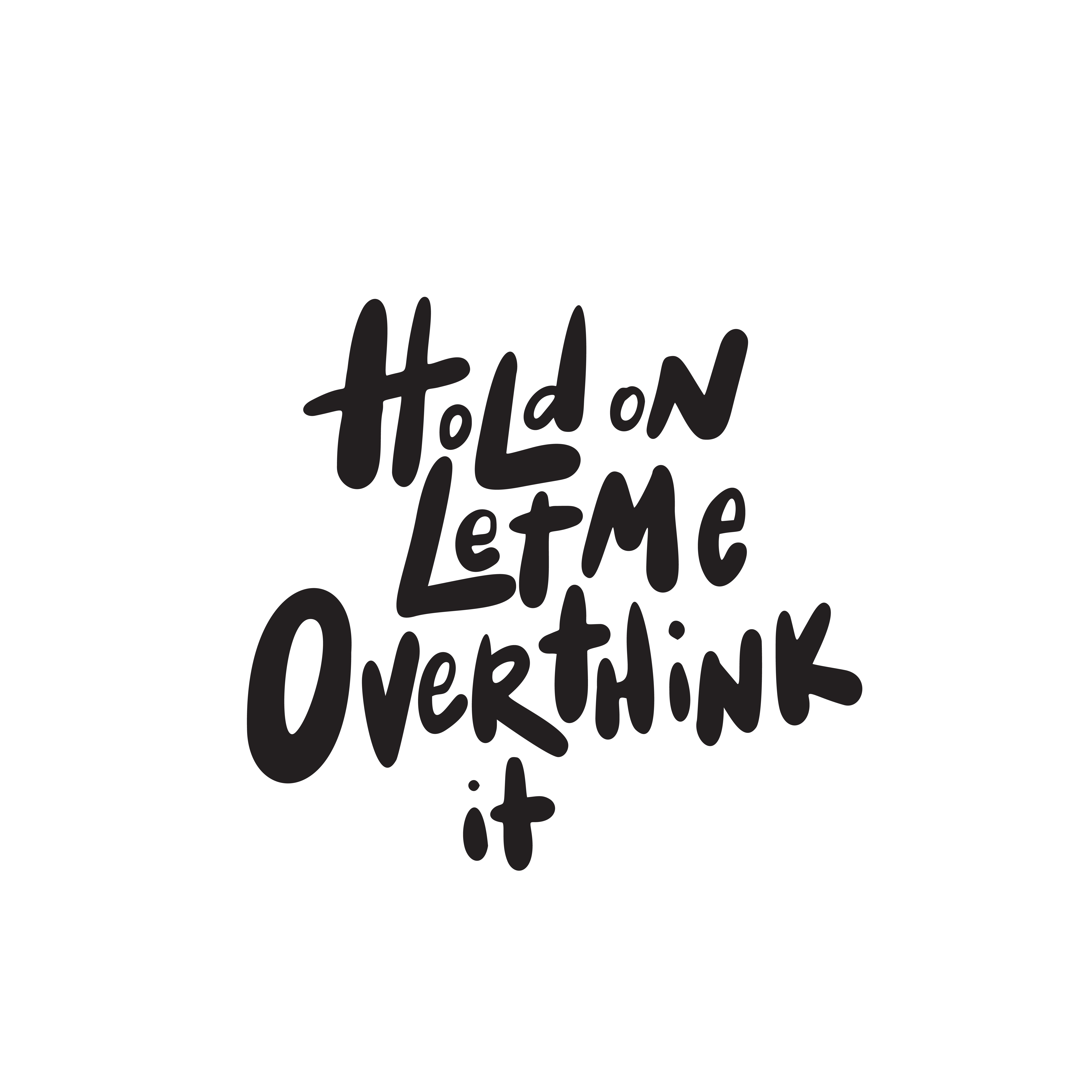 Hold on, let me overthink it.